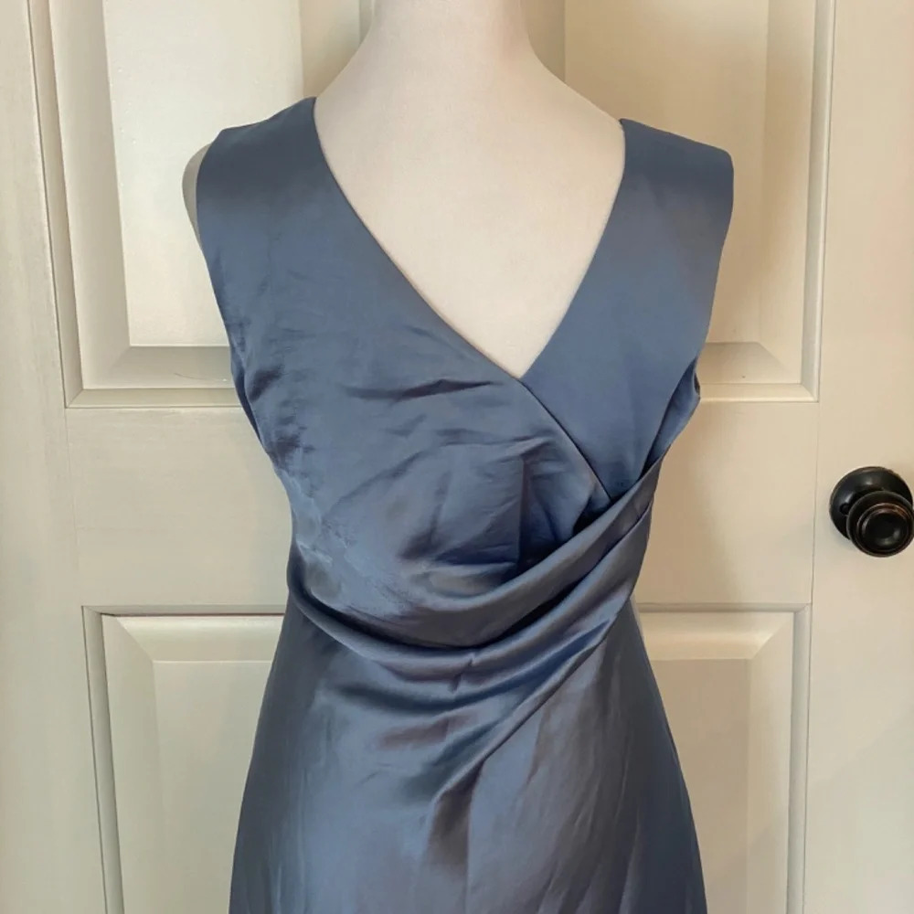 New! White House Black Market Midi Dress/Periwinkle Blue nwt 33628 - Picture 10 of 16